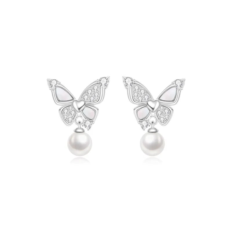 MOLADY S925 Silver Earrings Women's-0