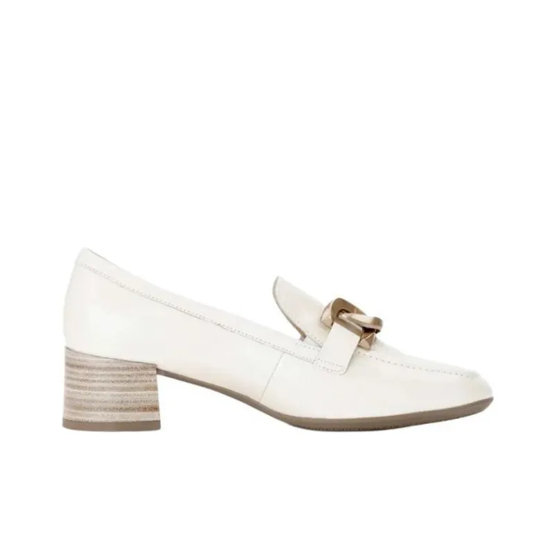 Gabor Comfort Loafers 4.5cm Women's Beige-1