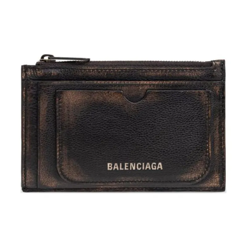Balenciaga Vintage Zipped Long Cardholder-0