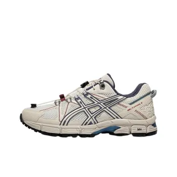 Asics Gel Kahana 8 FL Anti Slip Wear Resistant Low Top Running Shoes Men's White