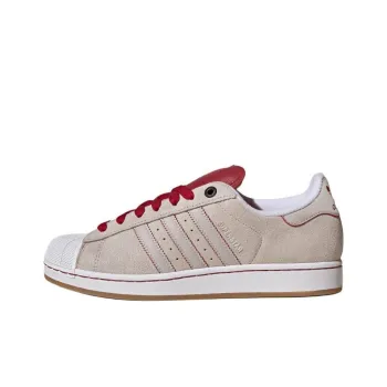 Adidas Originals Superstar 2 Anti Slip Wear Resistant Low Top Skateboard Shoes Unisex Pink