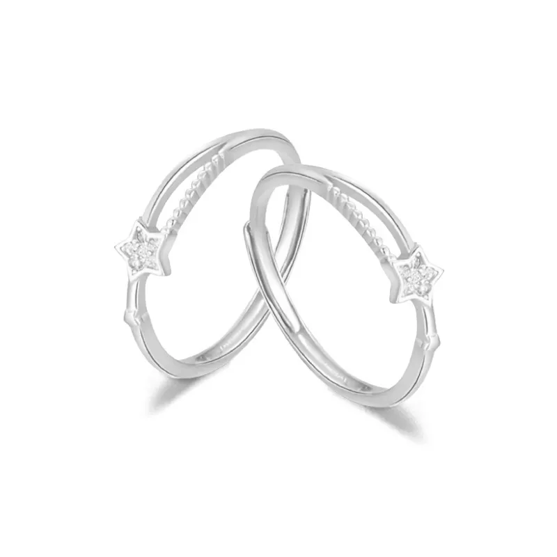 FORCHI Sterling Silver Rings Unisex-11