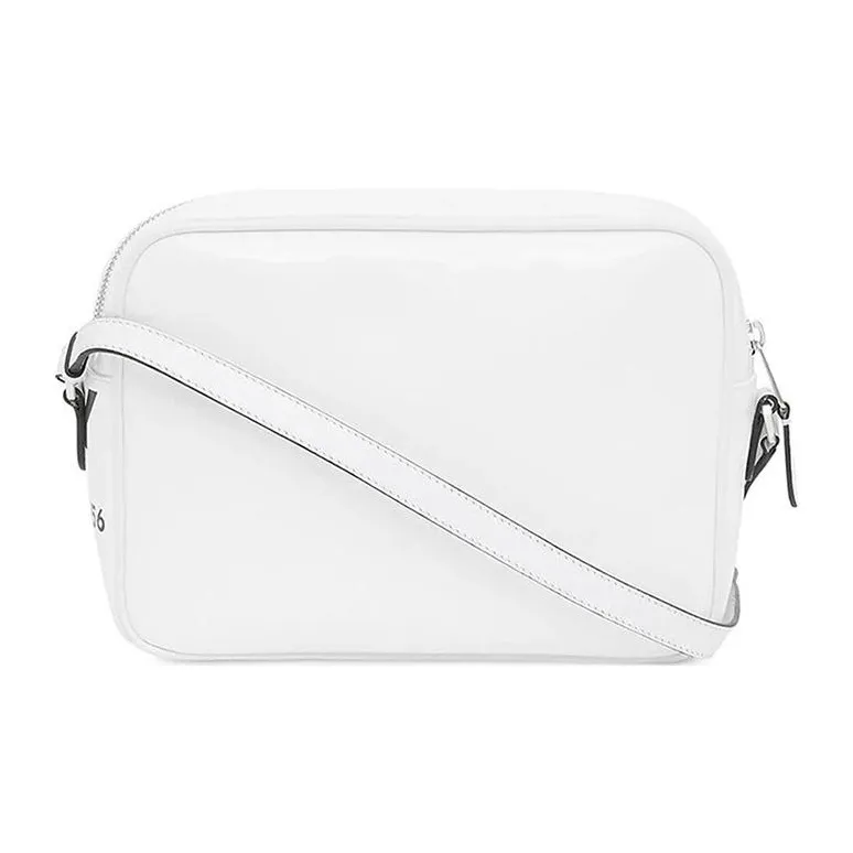 Burberry Wool Shoulder Bag Crossbody Bag Women's White-3