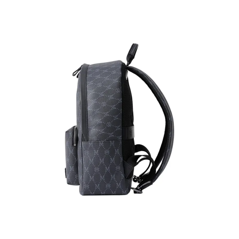 FION Mountain And Sea Journey Series Artificial Leather With Textile Backpack Regular Men's Multicolor-3