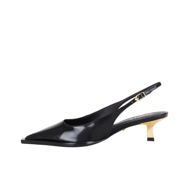 Schutz Daria Slim Heel High Heels 5cm Women's Black-0