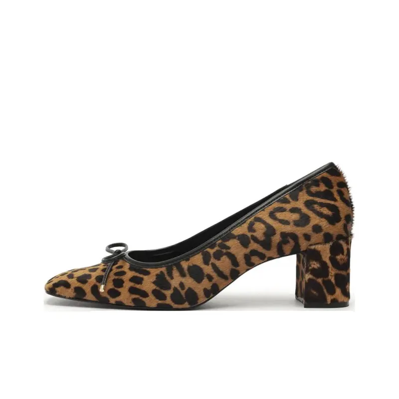 Schutz Chunky Heel High Heels 6.5cm Women's Light Brown-0