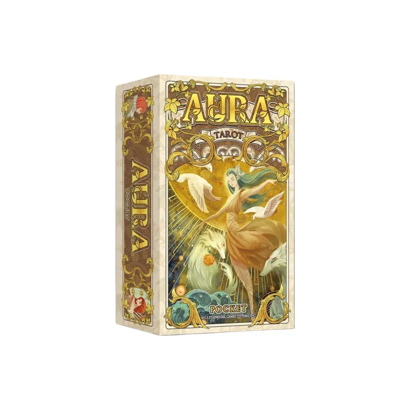WEITETALUO Aura Tarot Viter Viter Viter 78-Card Classic Entry-Level Full Set Board Games-9