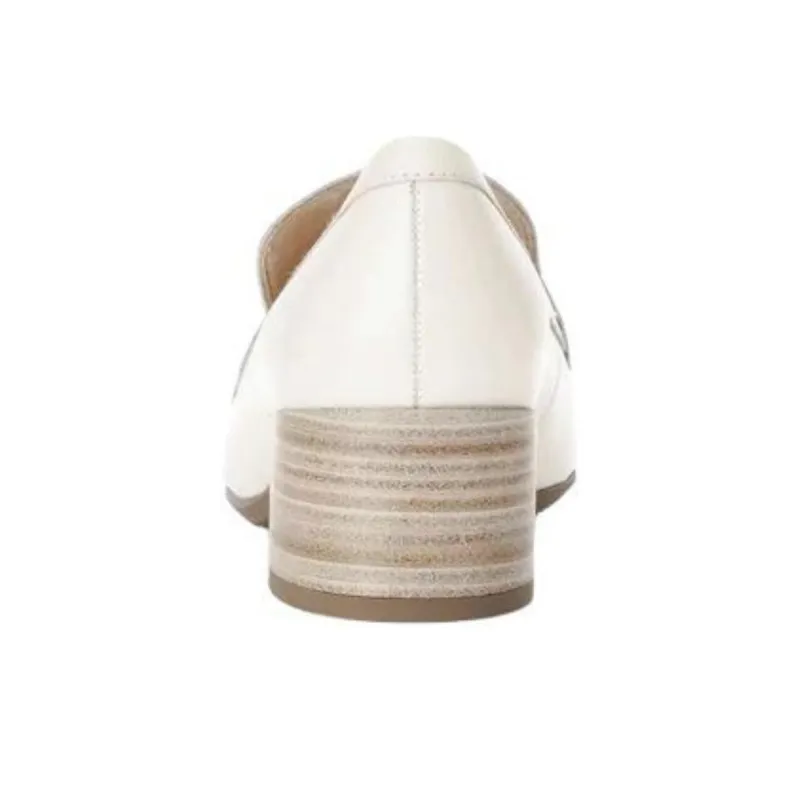 Gabor Comfort Loafers 4.5cm Women's Beige-4