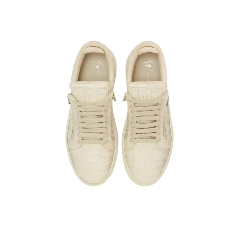 Giuseppe Zanotti GZ94 Crocodile embossed Sneakers-3