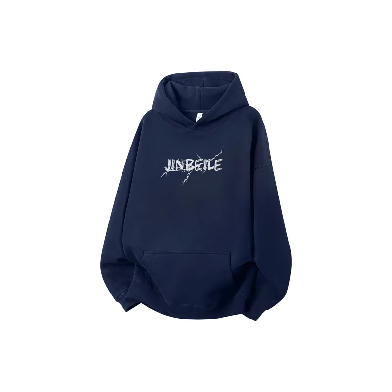 JINBEILE Sweatshirt Unisex White Heather Gray-3