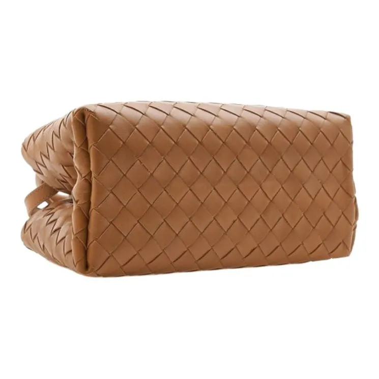 Bottega Veneta Nappa Leather Tote Bag, Shopping Bag, Shoulder Bag, Crossbody Bag, Handbag Women's Camel-3