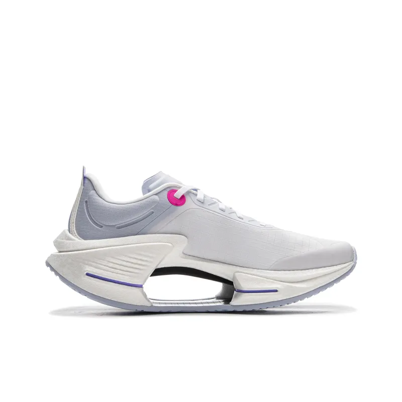 LiNing Shadow 3 ESSENTIAL Low Top Running Shoes Men's White Purple-1