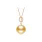 18K Golden South Sea Pearl Pendant