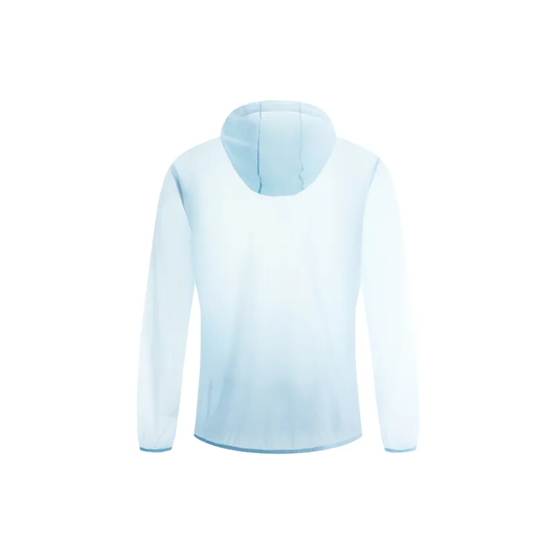 LiNing Fitness Series Water-Resistant UV Protection Sun Protection Clothing Men's Glacier Blue-1