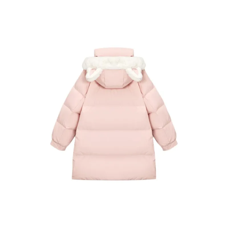 Love To Serve Down Jacket Women's Peach Pink-1