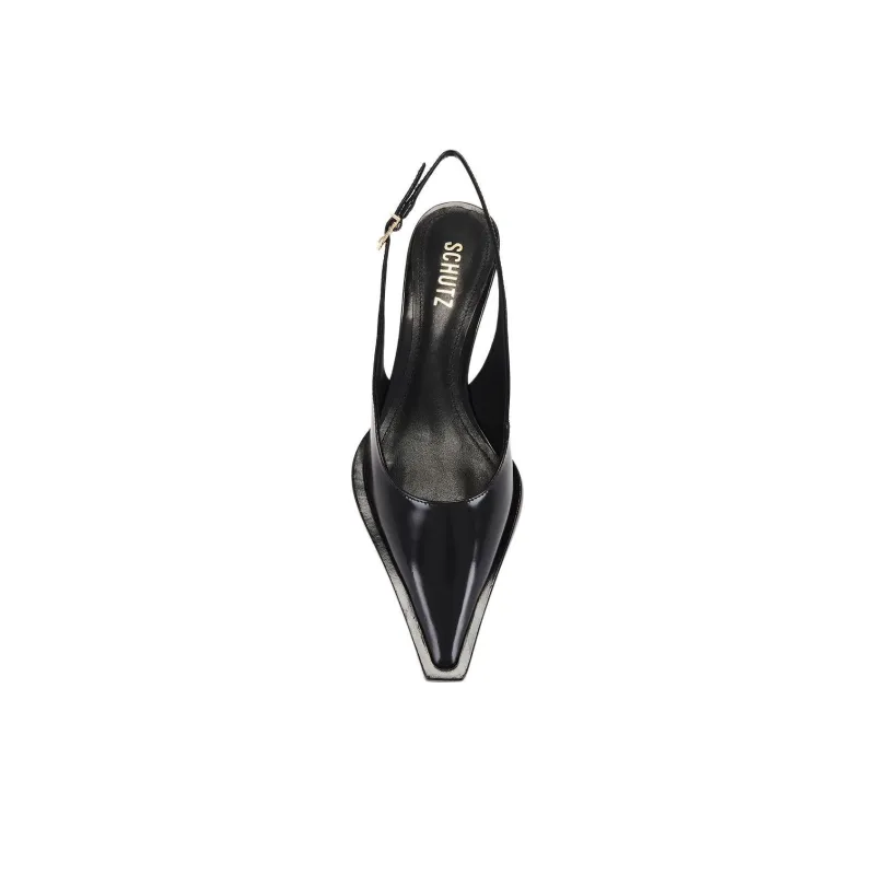 Schutz Daria Slim Heel High Heels 5cm Women's Black-4