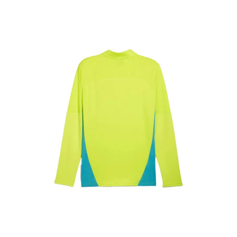 PUMA Quarter-Zip Soccer Jerseys Men's Yellow-1