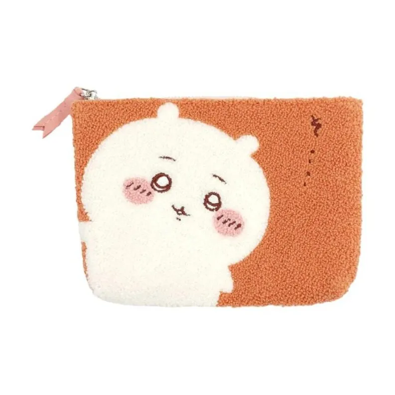 Chiikawa Cotton Clutch Women's Brown-1
