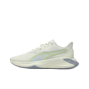 PUMA Cushioned Slip Resistant Support Low Top Training Shoes Women's White