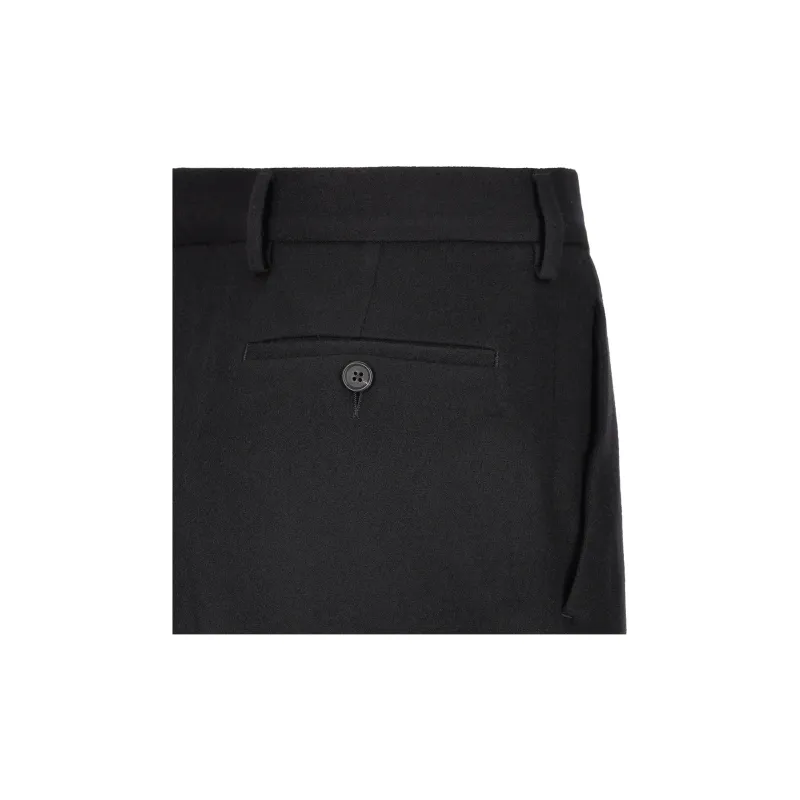 PRADA Buttoned Tapered Leg Pants-5