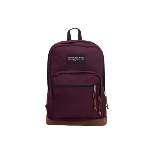 JanSport Polyester Backpack Medium Size Women's Dried Fruit Without Flowers