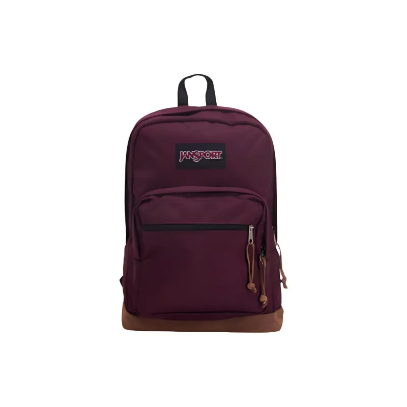 JanSport Polyester Backpack Medium Size Women's Dried Fruit Without Flowers-0