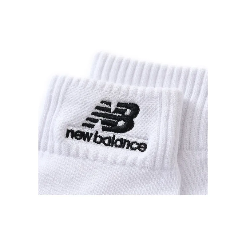 New Balance Ankle Socks Unisex 1 Pack White-1