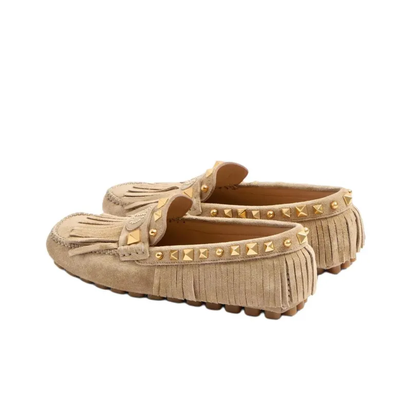 Valentino Loafers Women's Sandy Umber-3
