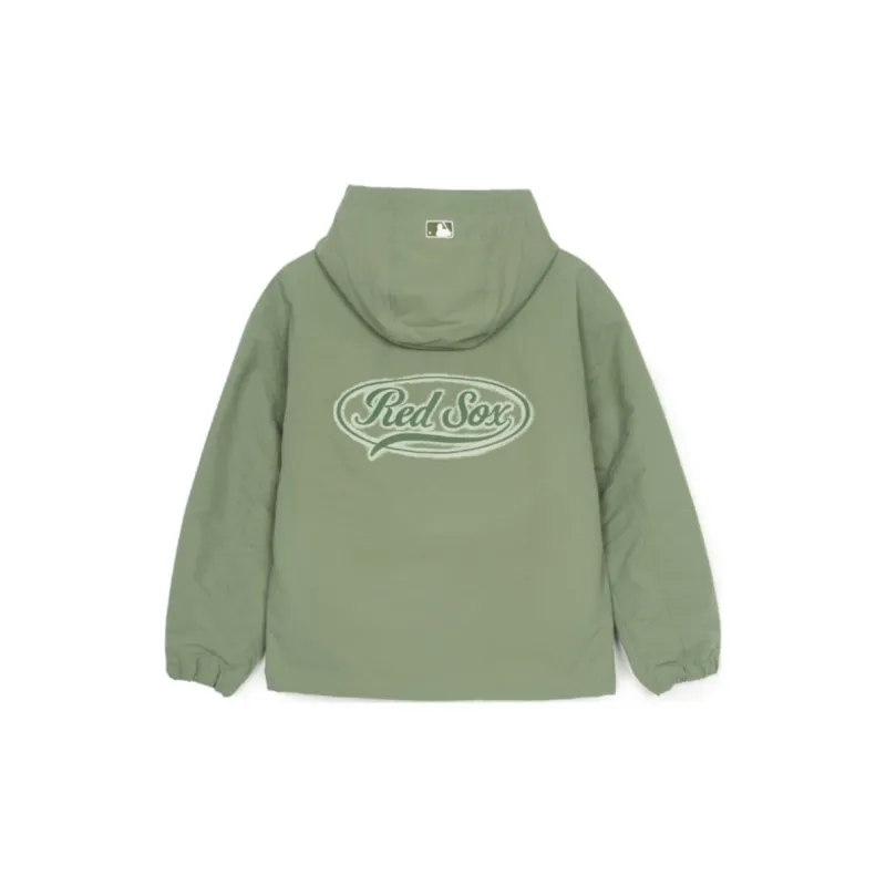 MLB Boston Red Sox Jackets Coats Unisex Green-1