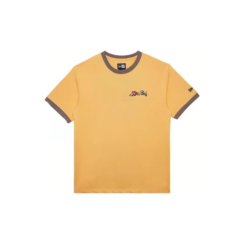 New Era T Shirts Unisex Yellow-1