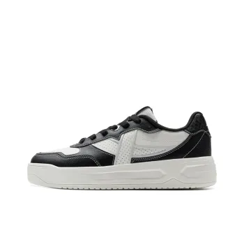 XTEP Air Force One Coverage Slip Resistant Support Low Top Skateboard Shoes Men's Black White