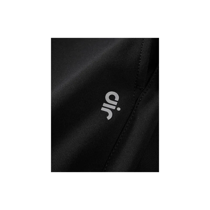 PEACEBIRD MEN Knitted Fabric Casual Pants Unisex Black-2