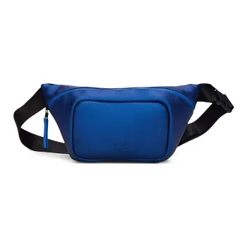 Rains PU Fanny Pack Mini Unisex Storm Blue