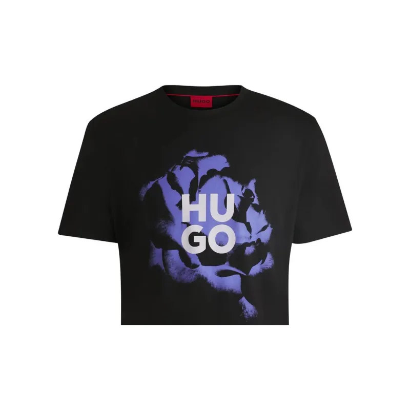 HUGO BOSS Logo print T shirt-5