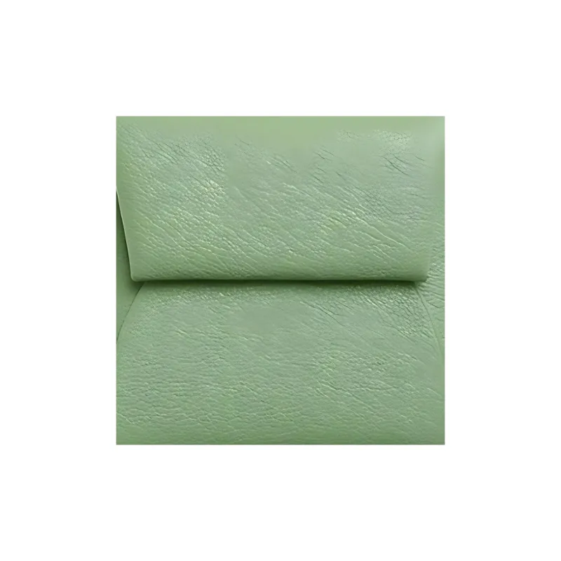 HERMES Bastia Mysore Goat Skin Card Holder Coin Purse Women's Prickly Acacia Green With Caramel-1
