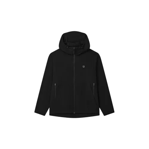 FILA Fitness Jackets Coats Men's Jet Black