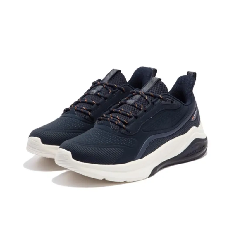 361° Cushioning Slip Resistant Low Top Running Shoes Men's Black Blue-2
