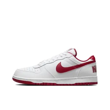 Nike Big Nike Low White Gym Red