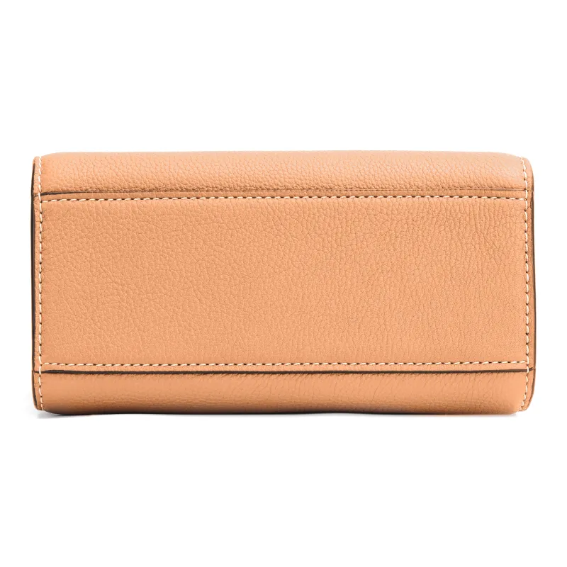 TORY BURCH Lee Radziwill Leather Shoulder Bag Crossbody Bag Handbag Mini Women's Brown-3