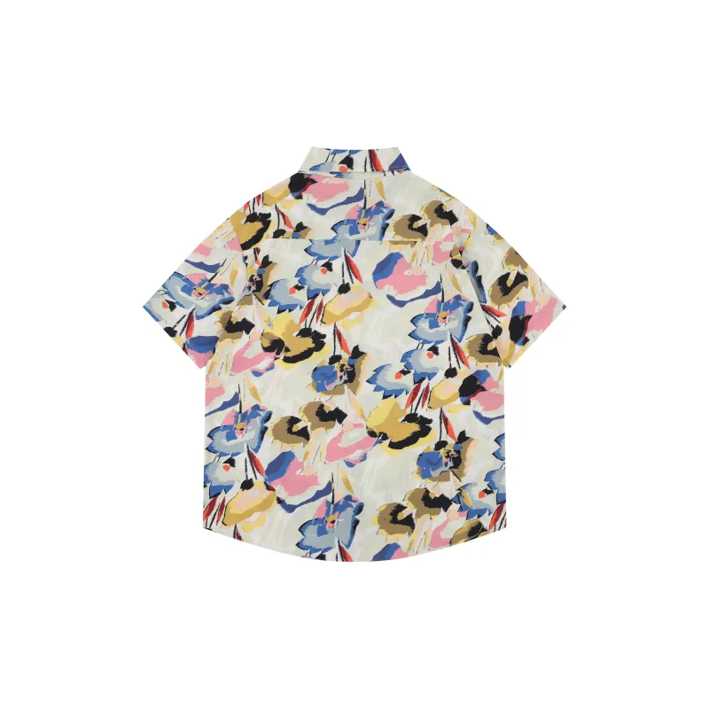 YUZHAOLIN Shirts Unisex Blue-1