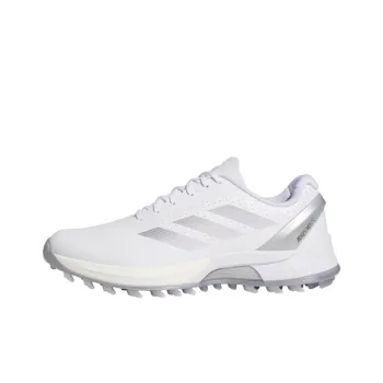Adidas Adizero Zg Spikeless Golf Cloud White Silver Metallic Women's