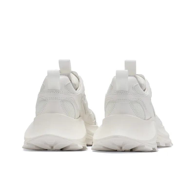 GG CC Mesh Casual Low Top Trendy And Cool Platform Chunky Sneakers Women's White-3