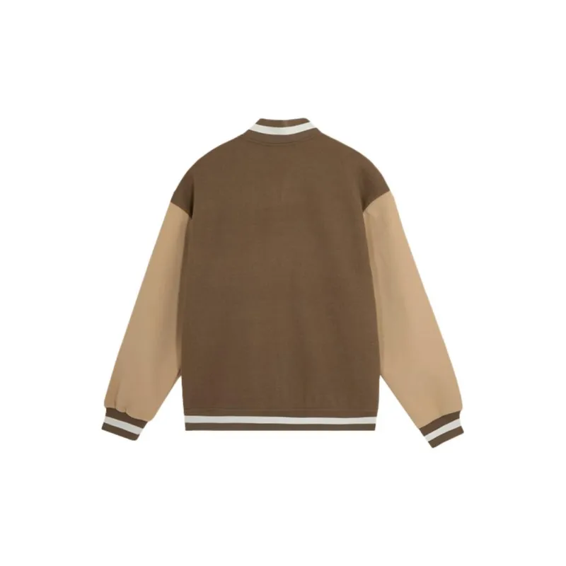 PUMA Baseball Jacket Unisex Brown-1