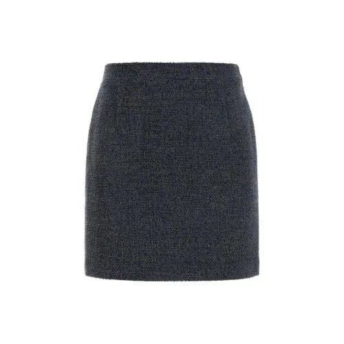 Alessandra Rich Sequin Tweed Mini Skirt