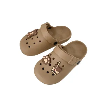 Thin Strips Slippers Unisex, Brown