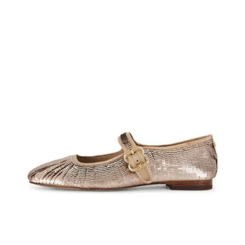 SAM EDELMAN MICHAELA Casual Single Shoes Women's Champagne Gold