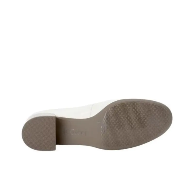 Gabor Comfort Loafers 4.5cm Women's Beige-5