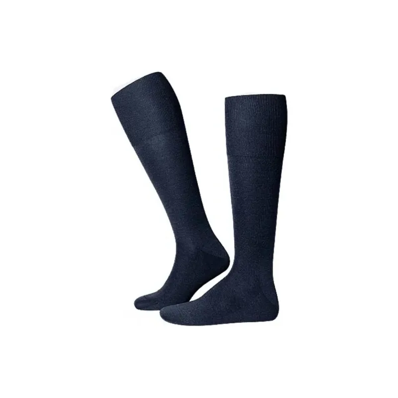 FALKE Knee-High Socks Unisex 1 Pack Marine Blue-0