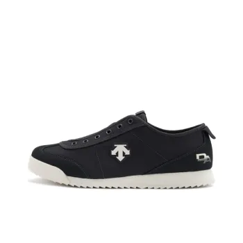 DESCENTE Abrasion Resistant Low Top Casual Shoes Women's Black