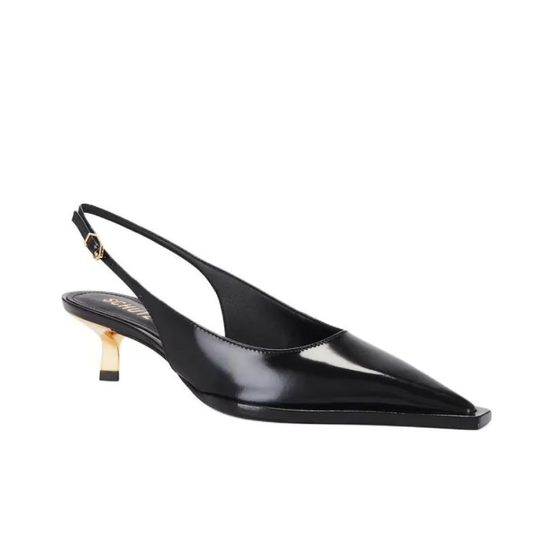 Schutz Daria Slim Heel High Heels 5cm Women's Black-2